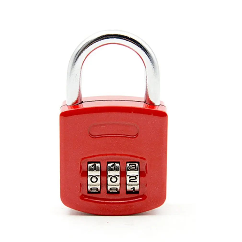 

Swimming Pool Gym 3 Zinc Alloy Code Lock Industrial Password Padlock Zinc Alloy Luggage Lock 07Hs