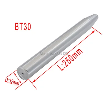 

1piece high precision BT30 standard spindle test bar CNC machine spindle test rods for 7:24 taper Measuring length: 250mm