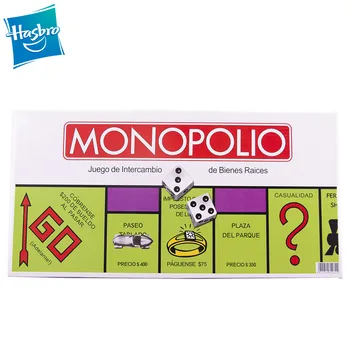 Spanish Monopoly game board game real estate transaction game family gathering parent-child interactive toy classic connect 4 classic grid board game toy