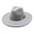 2022 Fedora Hat Women Big Wide Brim 9.5cm Vintage Khaki Felted Jazz Hat Winter Formal Dress Cap sombreros de mujer 16