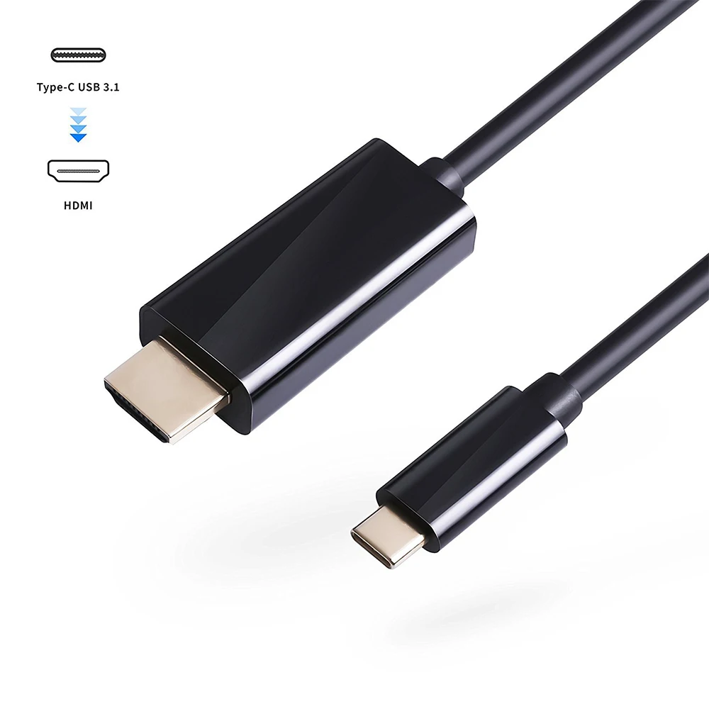 USB Type C 3 1 к HDMI 4K видео кабель конвертер 8 м длина 10 Гбит/с супер скорость для