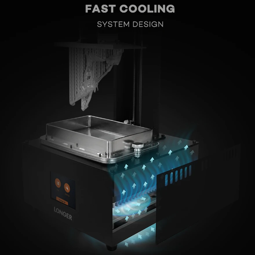 LONGER Orange 30 SLA 3D принтер с высокой точностью 2K LCD 3d printer kit принтеры полимерной