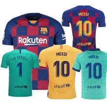 19 20 Barcaed Jersey soccer для взрослых DE JONG GRIEZMANN MESSI SUAREZ ARTHUR COUTINHO VIDAL I. RAKITIC famelonaea jersey