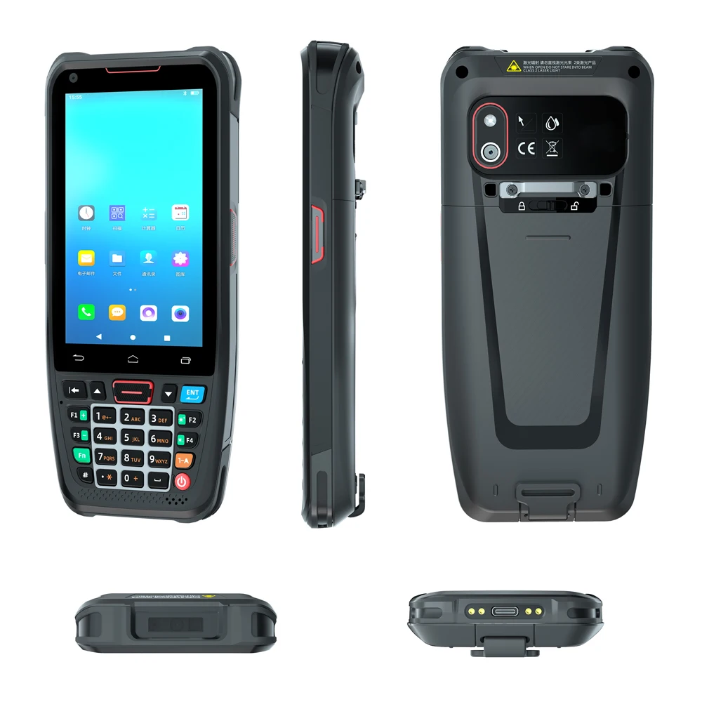 Rugged-PDA-Android-10-0-Handheld-Terminal-1D-2D-Scanner-Barcode-Reader ...