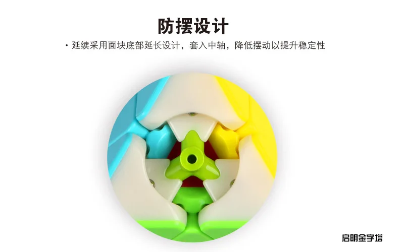 [XMD Rubik's Cube Summary] [Pyramid Qiming] тусклый польский цвет Xuanliang треугольная специальная форма обучающая игрушка