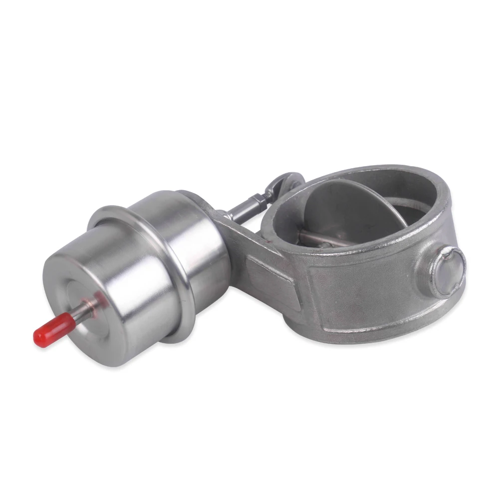 

76mm Pipe Pressure 3'' Exhaust Control Valve Vacuum Actuator Open Style Cutout Downpipe Car Accessories