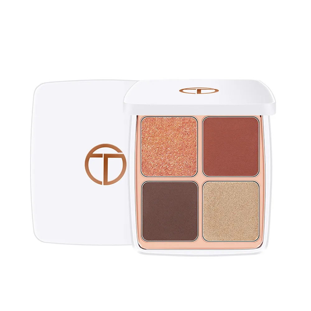 

New Colored Drawing Morocco Eyeshadow Palette 4 Colors Matte Shimmer Glitter Effect Eye Shadow Makeup For Daily Use