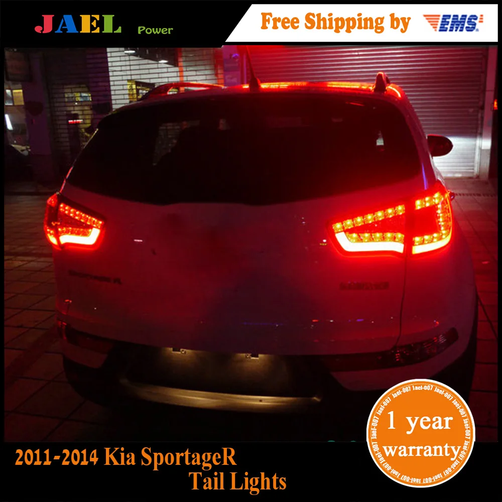 

Jael Tail Lights Tail Lights LED Tail Light For 2011-2014 Sportage R Rear Lamp DRL+Brake+Park+Signal