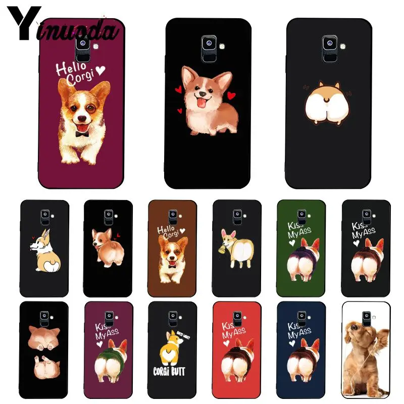 Сексуальный мультяшный супер милый чехол Yinuoda Corgi для телефона Samsung Galaxy A7 A50 A70 A20 A30