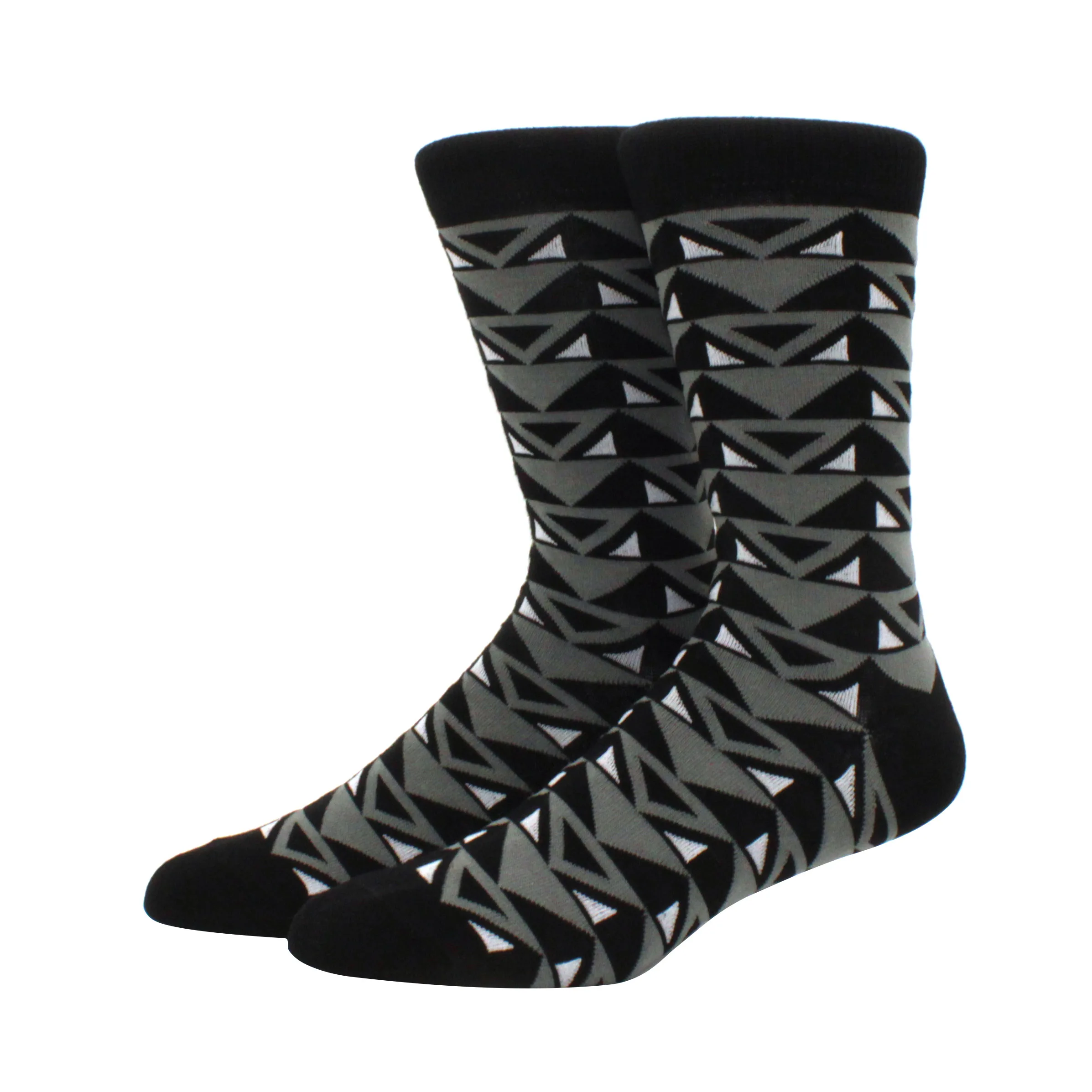 Vibrant Hiphop Cotton Men's Socks - Harajuku Fun Animal Design