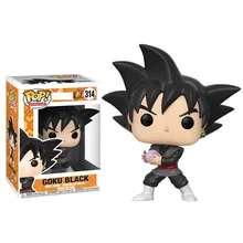 FUNKO POP Dragon Ball супер черный Goku Zamasu фигурки драконов Z Goku черная ПВХ Модель Сон Гоку для детей игрушки подарок