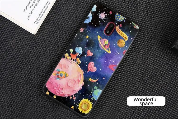 Durable Cover Phone Case For Nokia C1 Plus Anti-knock Cartoon Shockproof Silicone Frosted Soft phone dry bag