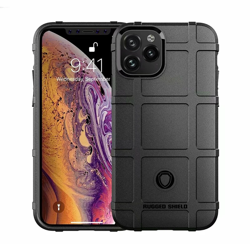 Luxury 3D BOX Super Armor Phone Cases For iphone 11 Pro MAX XS XR X 6 6S 7 8 Plus Cover Shockproof Silicone TPU 360 full Case |