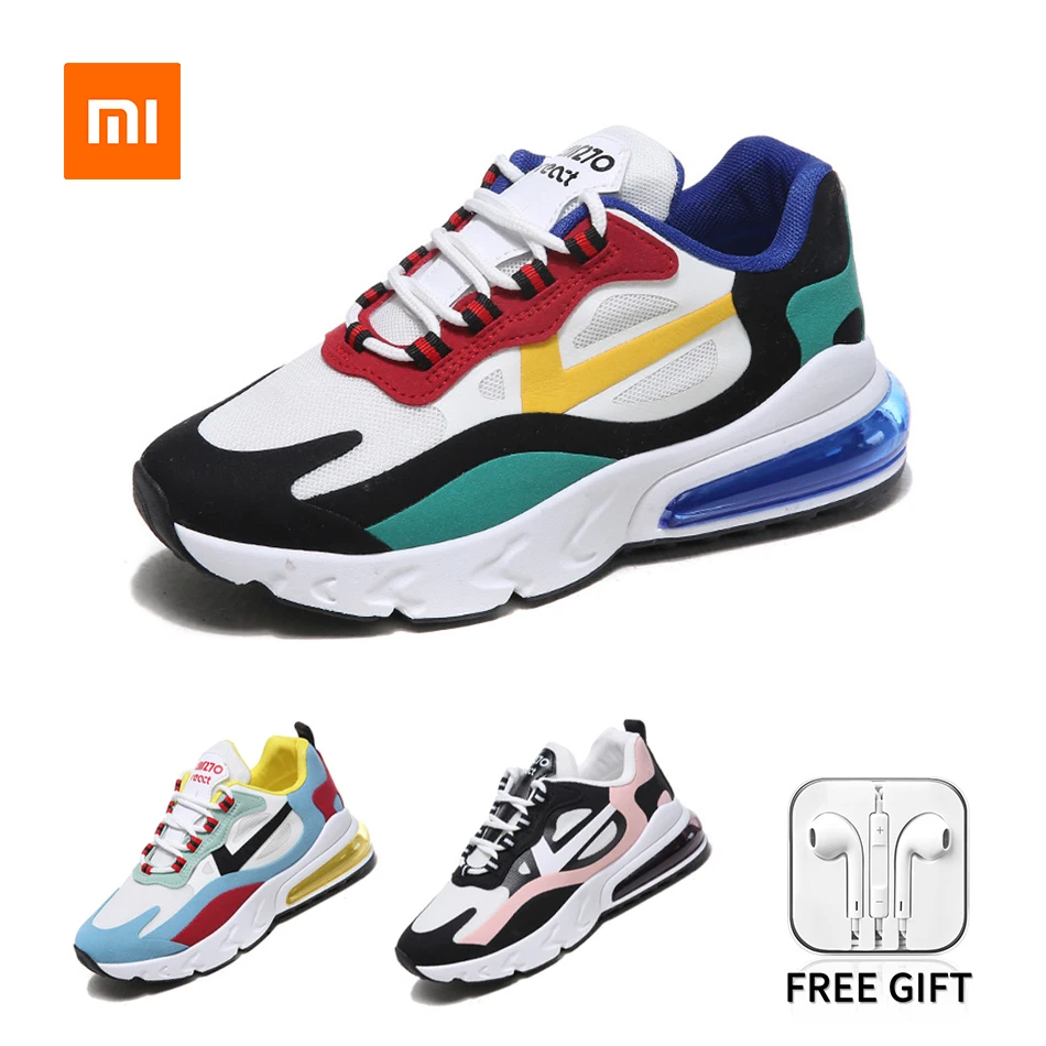 Low Price Xiaomi Youpin zapatillas de deporte al aire libre de deportes Casual zapatos nuevos zapatos de mujer de Color mixto transpirable amortiguación cojín de aire zapatos tamaño 35-41 aKwjM5bOYLn