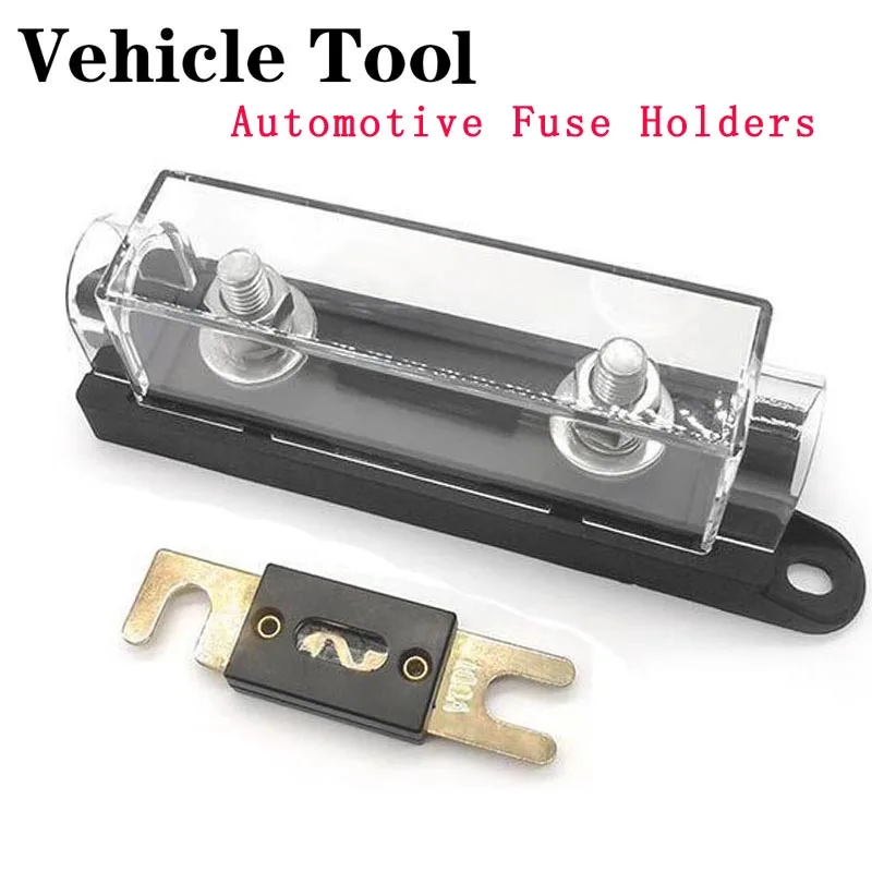 1Pcs ANL Fuse Holder Bolt-on Automotive Holders Fusible Link with 40A 60 80 100 120 225 275 300 400A 450A 500 AMP |