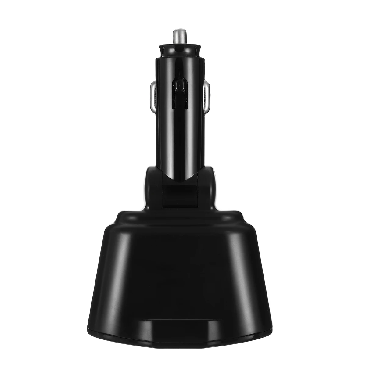 Mayitr 1 шт. 12 V-24 V черный прикуривателю автомобиля интеллигентая(ый) зарядных порта USB для автомобиля Зарядное устройство двойной сплиттер Вольтметр для салона автомобиля Запчасти