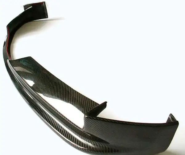 3D TYPE real CARBON FRONT BUMPER LIP SPOILER for BMW E90 3-series M-TECH FRONT BUMPER