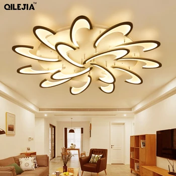 

New Arrival LED Ceiling Chandelier For Living Study Room Bedroom Rectangle Modern Led Ceiling Chandelier Lamp Fixture
