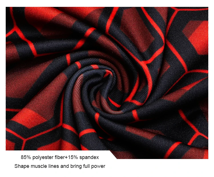 Hochwertiges, atmungsaktives Herren-Kompressionsshirt mit langen Ärmeln, einzigartiger Stier-Grafikdruck für Sport und Fitness – Detail 6