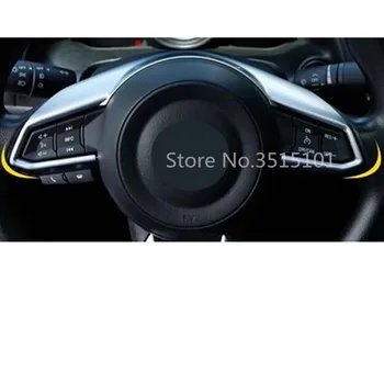 

Car Stick Cover ABS Steering Wheel Interior Kit Switch Trim Lamp Frame Accessories 1pcs For Mazda CX-3 CX3 2017 2018 2019 2020