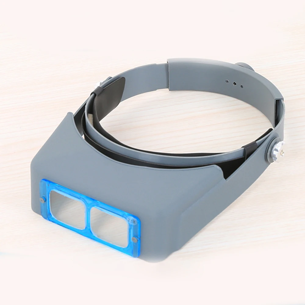 

1.5x 2x 2.5x 3.5x Head Wearing Magnifier Headband Eyewear Loupe Repair Third Hand Helmet Magnifying Glass Spectacles Hot Sale 25