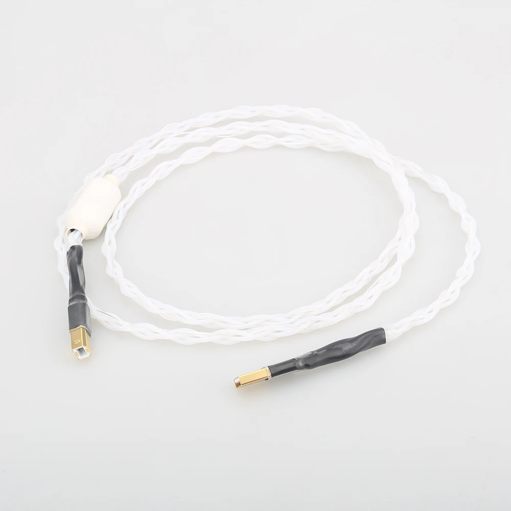 Декодер Hi Fi линейный серебристый 1 м|usb hifi cable|hifi cablecable 1m |