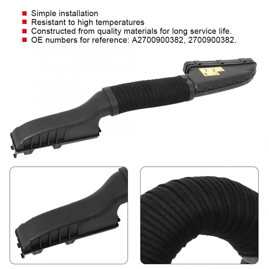 Air Cleaner Intake Inlet Duct Tube Hose Fits For Mercedes Benz