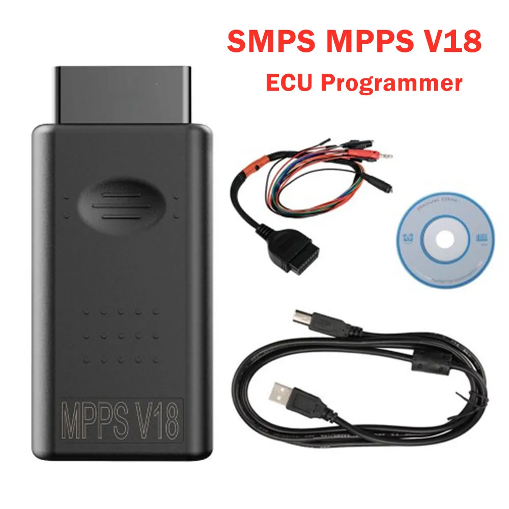 Диагностический инструмент OBD2 SMPS MPPS V18 MAIN + TRICORE MULTIBOOT с кабелем для разблокировки |