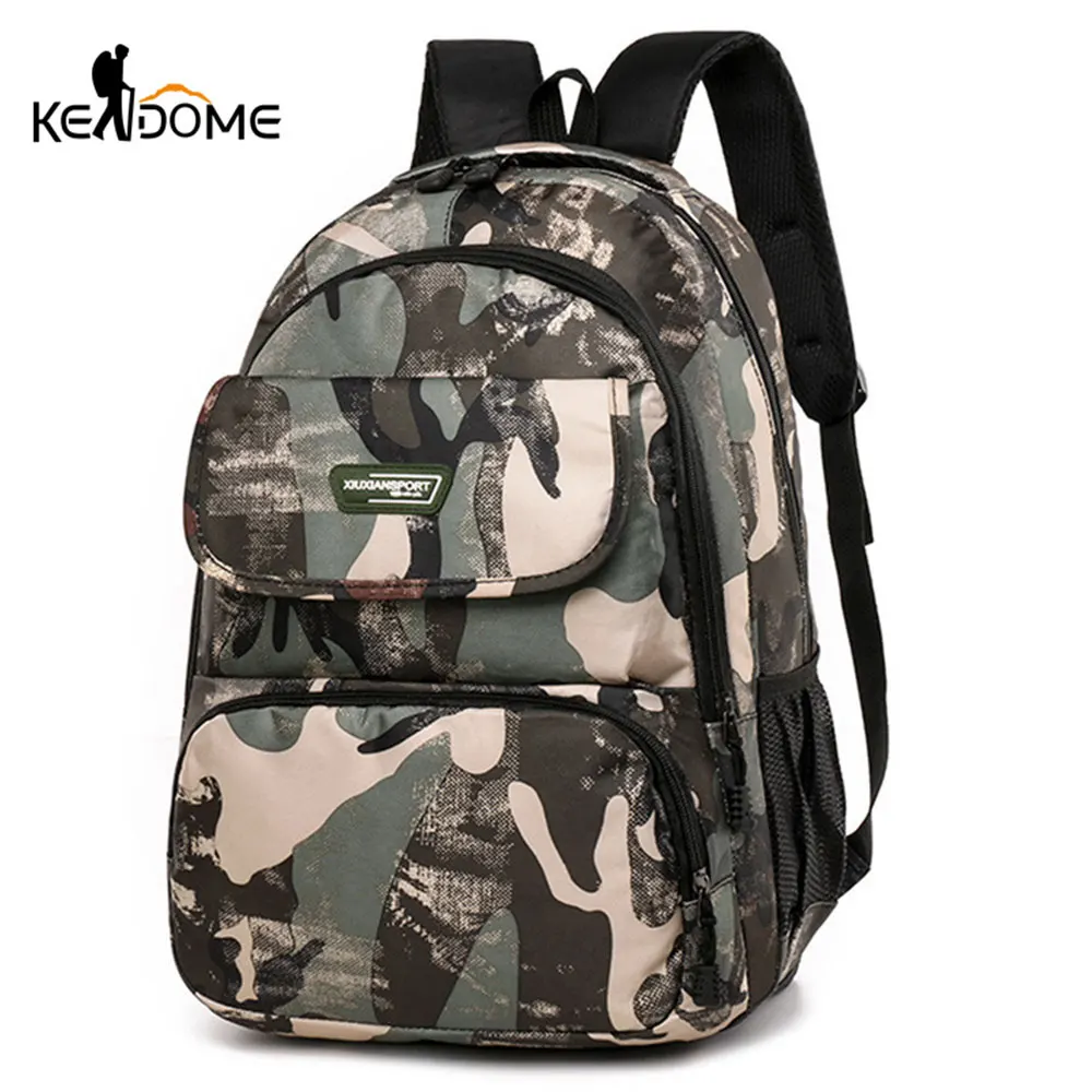 

Waterproof Climbing Large Capacity Backpack Outdoor Sports Anti-Tear Durable Rucksack Travel Camping Hiking Trekking Bag X266D