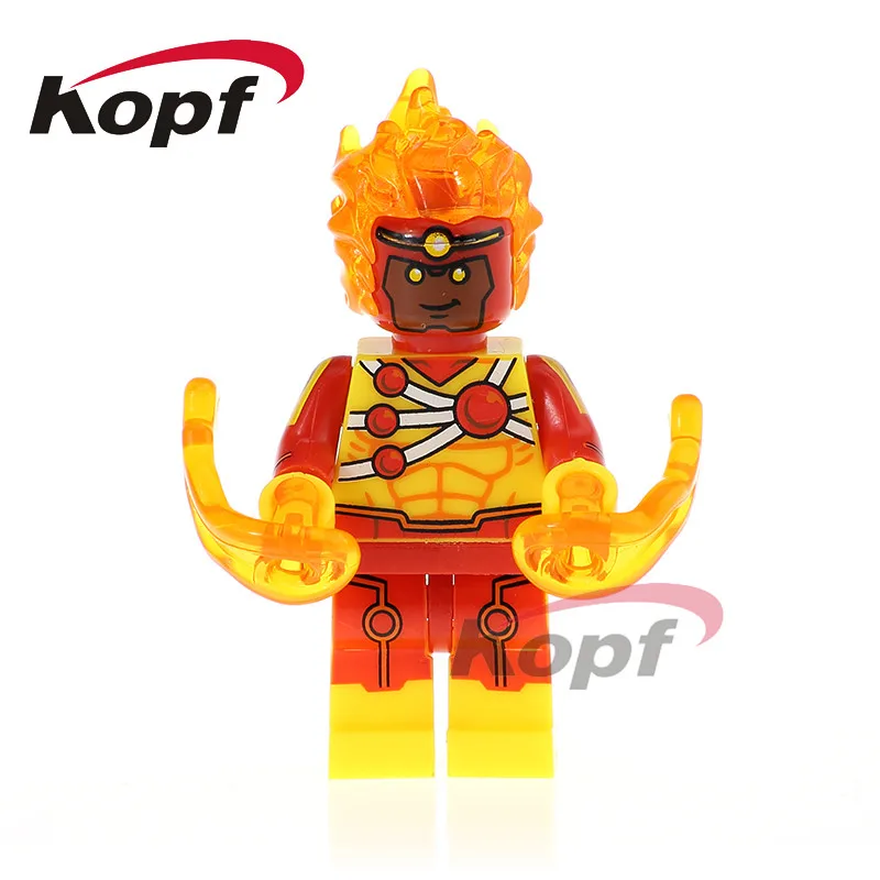 Bricks Building Blocks Series Model Figures Super Heroes Reverse Flash Firestorm Lobo Batman Lex Luther Single 5