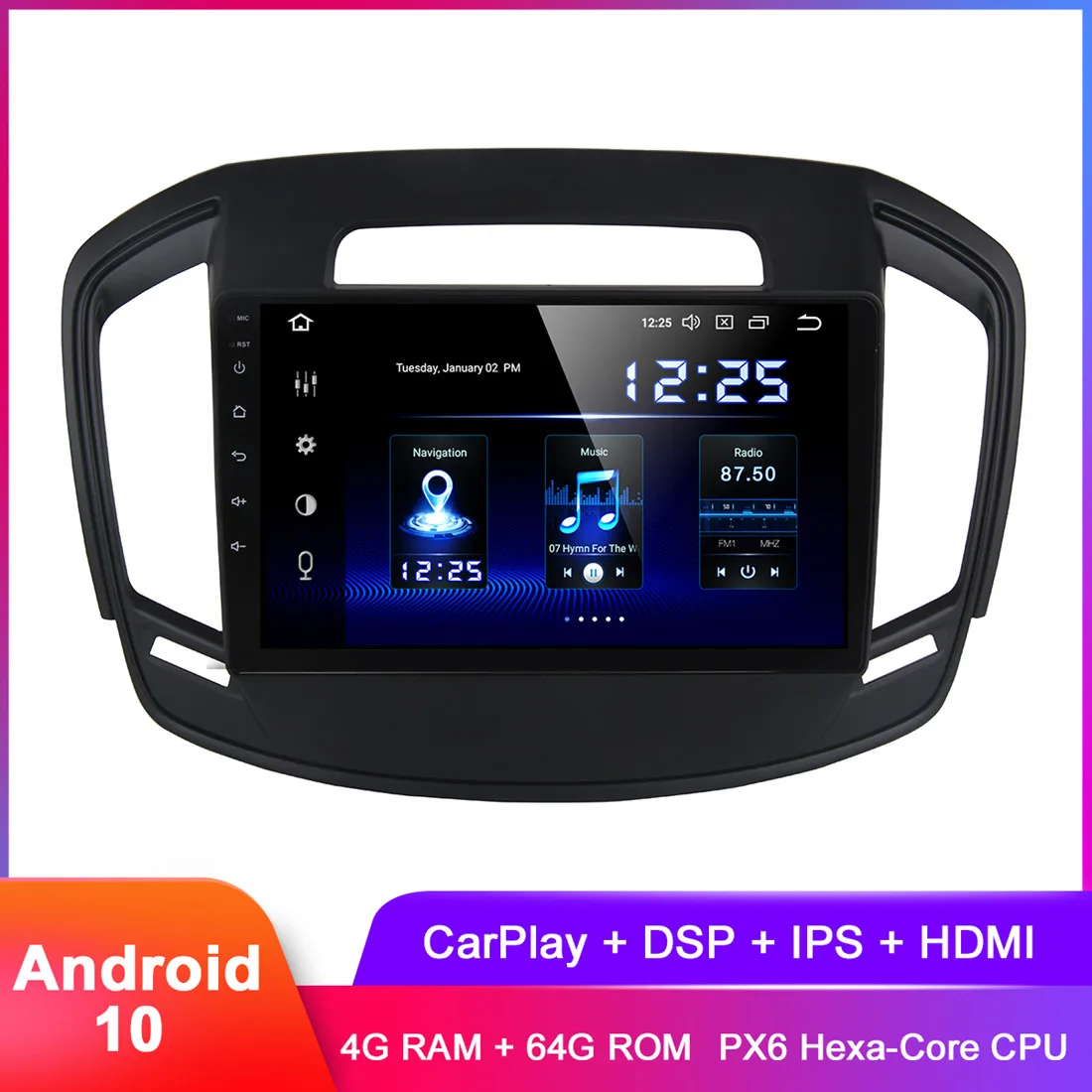 Автомагнитола 10 2 &quotс IPS дисплеем Android стерео GPS для Insignia 2013 2014 2015 2016 Авторадио Wi Fi