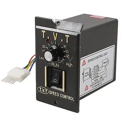 

CW CCW Reversible Variable Gear Motor Speed Controller AC 220V 90W
