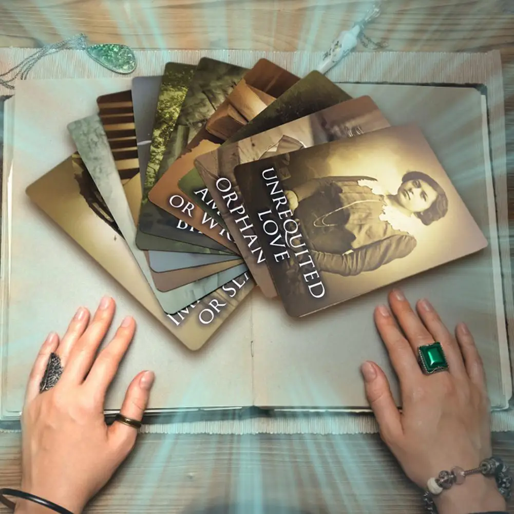 

44 Sheets New Full English Past Life Oracle Cards Tarot Cards Board Games Cards High Quality