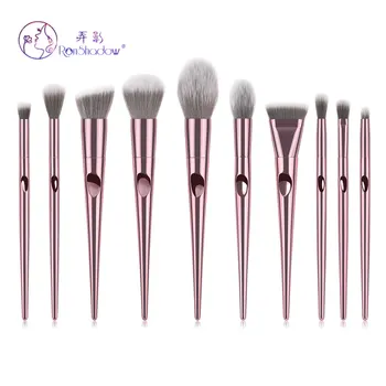 

10pcs Makeup Brushes Set Powder Rod Thumb Makeup Brush Set Eyeshadow Brush Hot Sales