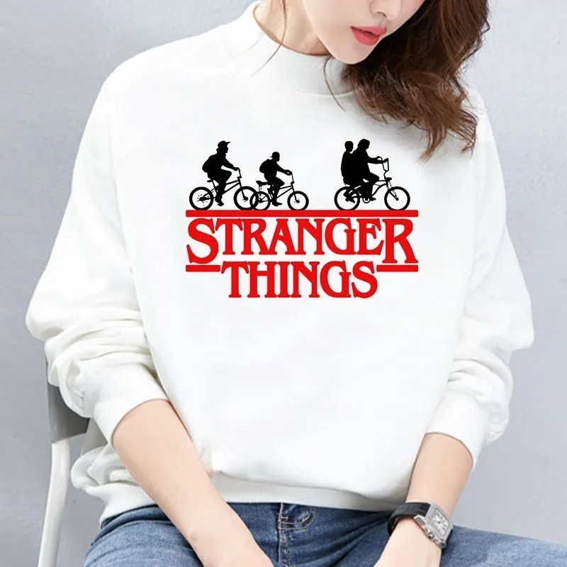 

Dropship Stranger Things Hoodies Men/women Fashion Female Hoodies Pink Sweatshirts Autumn Stranger Thing Hoodie Clothes