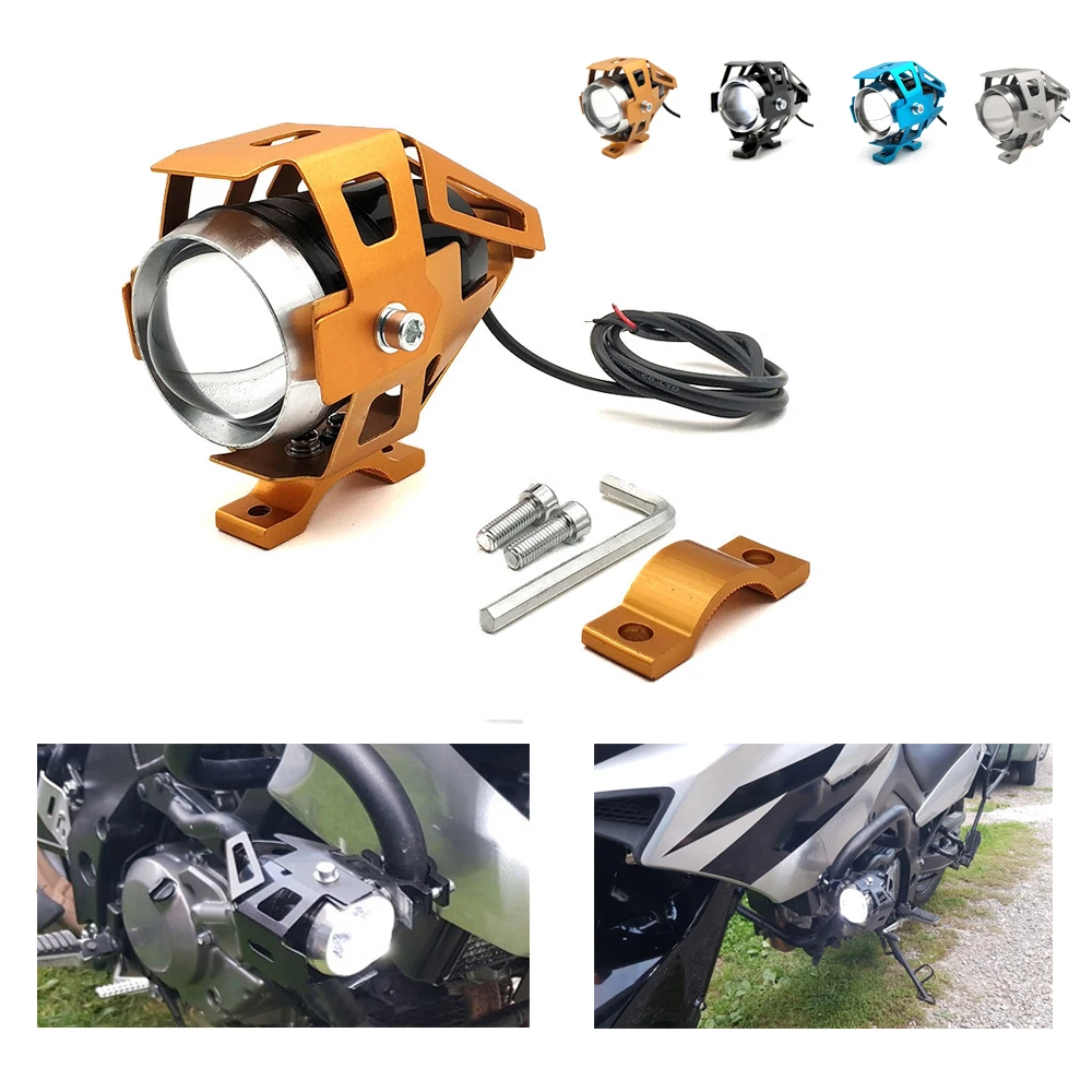 

Universal Motorcycle Motorbike Headlights Bulbs Lamp U5 LED Spotlight Flash 12V Fit For KTM 85 150 XC 125EXC 125 144 150 SX
