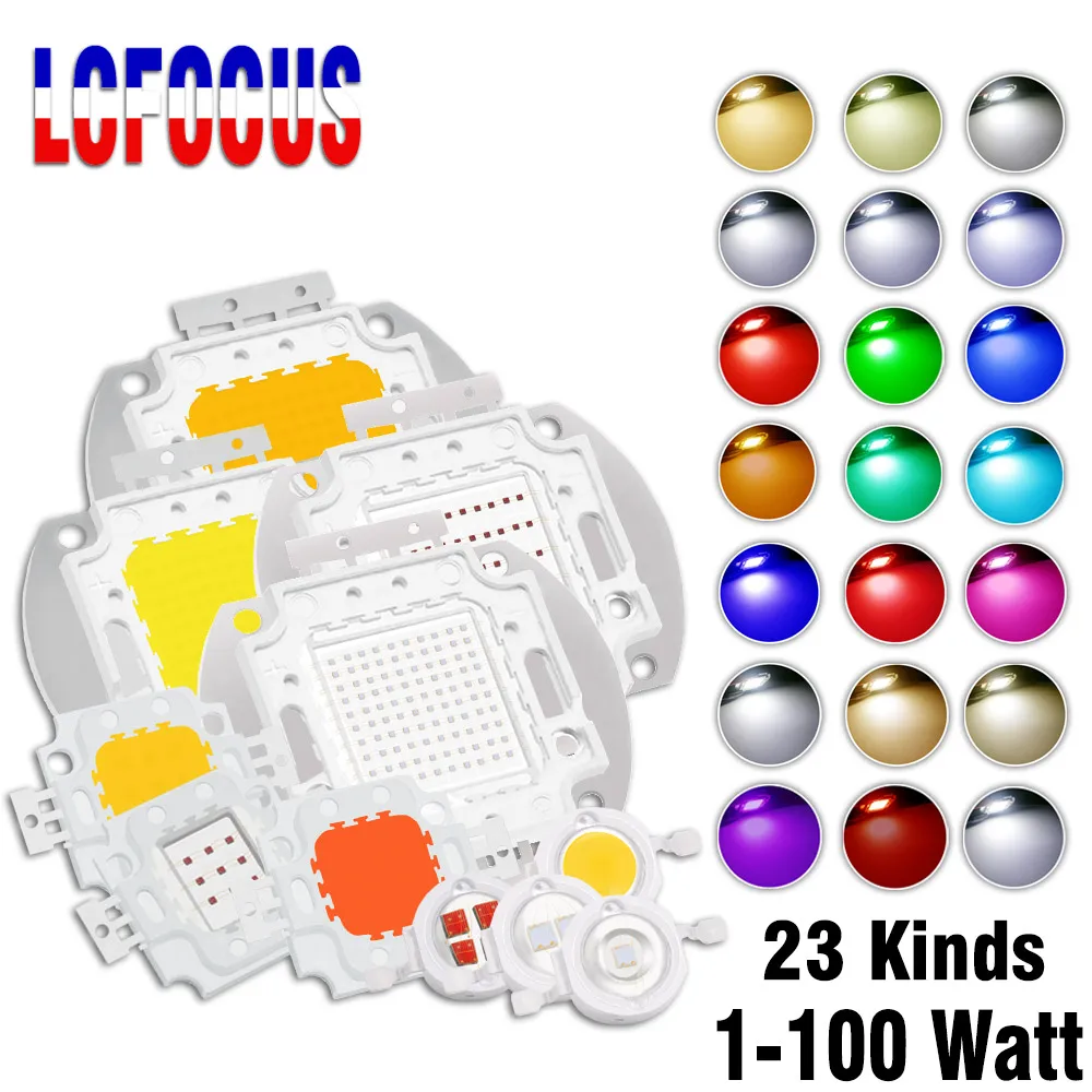 10 x Highpower LED 1W Rot 1 W rote High Power SMD LEDs 1 Watt 350mA red rood 