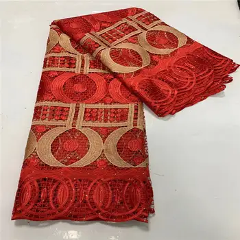 

100%Super quality African Lace Hand-Made stone lace French net Lace For Nigerian Evening long Dress JAUN