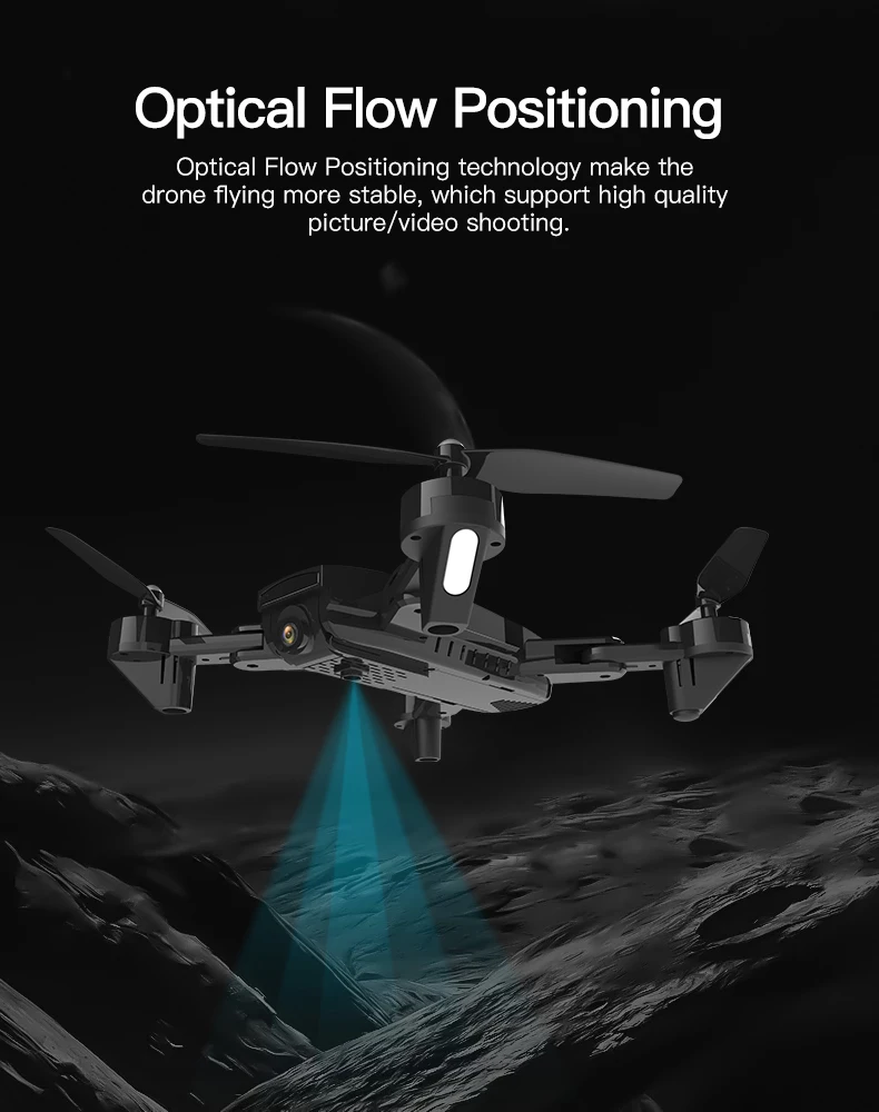 2,4 Ghz 4CH Attitude Hold 1080P wifi оптический поток двойная камера RC Квадрокоптер Дроны с камерой HD Летающий Миньон RC Квадрокоптер игрушка