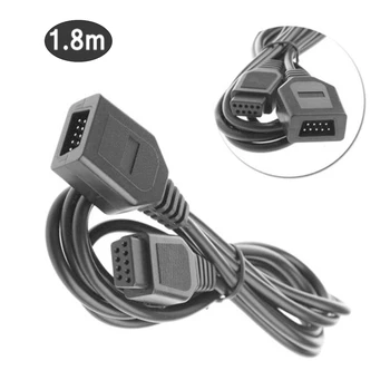 

For Sega Genesis 2 Handle Grip Controllers Newest High Quality 9 Pin 1.8 M / 6FT Extension Cable