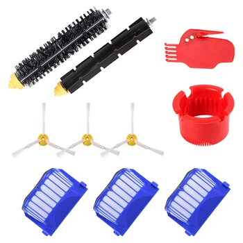 

AeroVac Filter Bristle Flexible Brushes Replacement for iRobot Roomba 600 Series 610 620 625 630 650 660 Robot Vacuum Cleaner