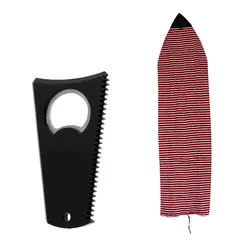 Аксессуары для доски для серфинга-6 'серфинга стрейч носок обложка Защитный дневной мешок + Очиститель расчески воска инструмент