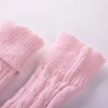 

1 Pair Women High Stockings Winter Warm Knitted Over Knee Thigh Socks Leggings FO Sale