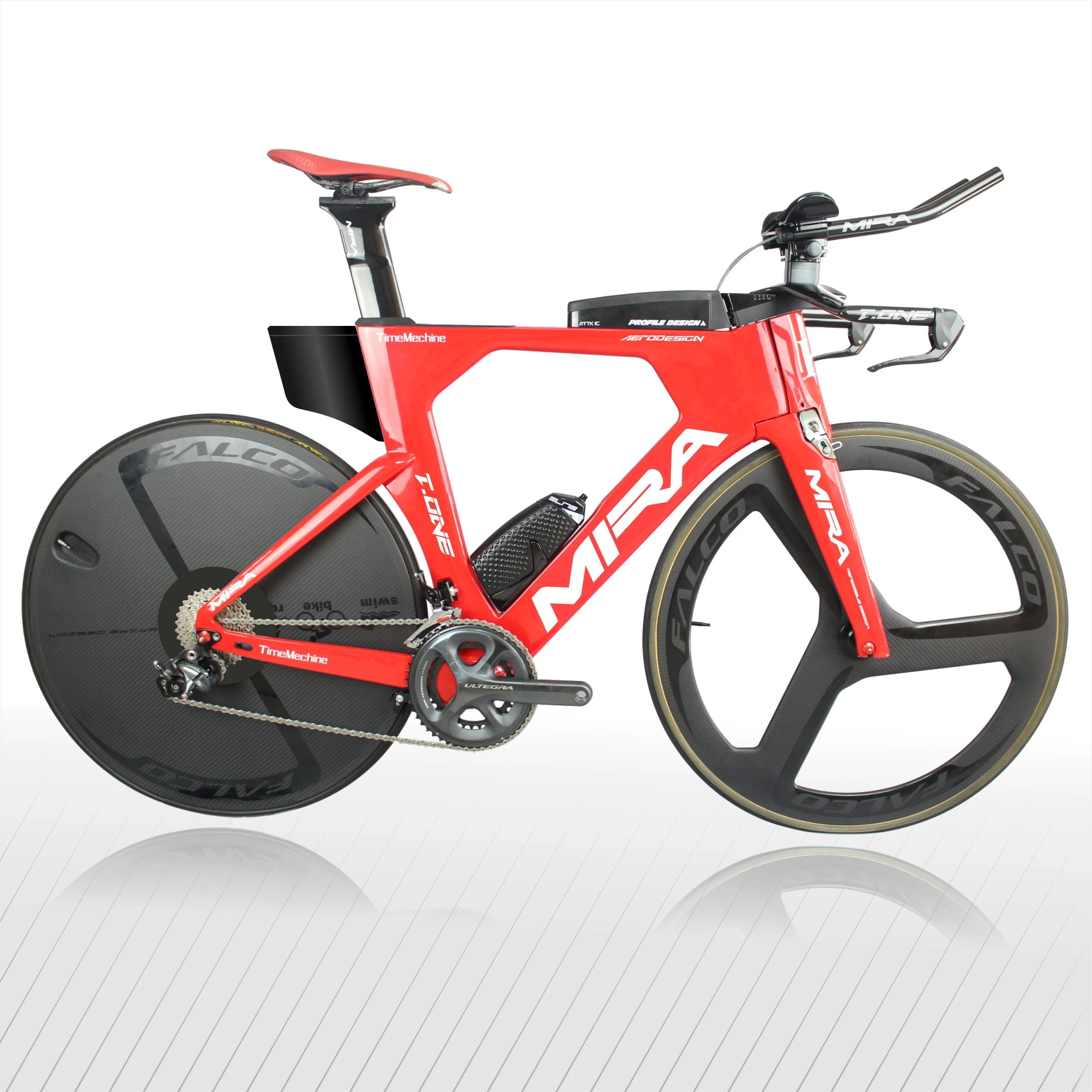 T ONE Aero Triathlon Karbon Bingkai 