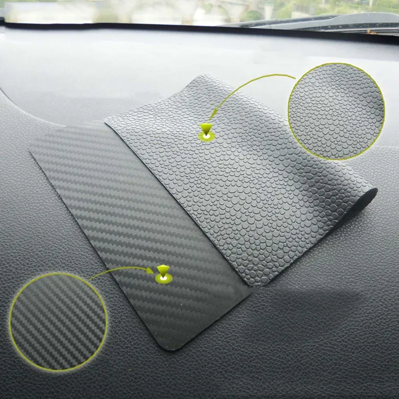 Автомобильный орнамент силиконовый автомобильный коврик для приборной панели Противоскользящий двухсторонний нескользящий липкий коврик для телефона держатель солнцезащитных очков 22,5*14,5 см