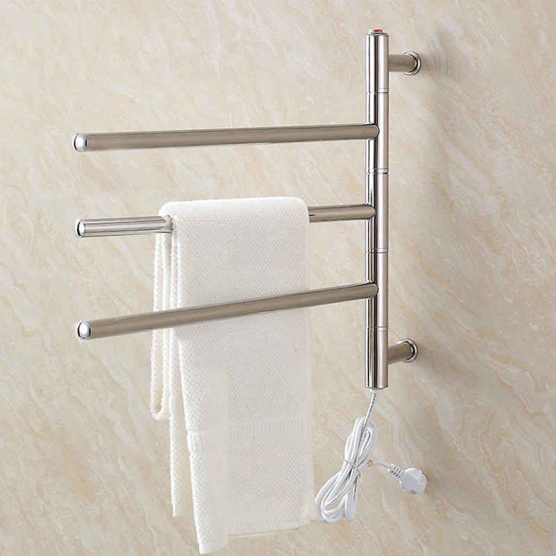 2022 Nordic Style Electric Bath Towel Warmer 304 Stainless Steel Heated