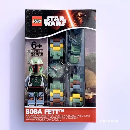 Marvel Avengers Iron Man Hulk Star Wars Kylo Ren Darth Vader Chirldren Watch Kawaii Toys Gifts Anime Favorites Collect Ornaments 29