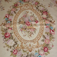 Французский ковры Обюссон 109b 8x10 2 9x12 2 бледно-розовый Роза страна Стиль крем gc8aub yg13