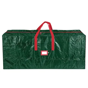 

Portable Xmas Tree Storage Bag Waterproof Material Holiday Tree Storage Case Protective Zippered Xmas Tree Bag with Handles