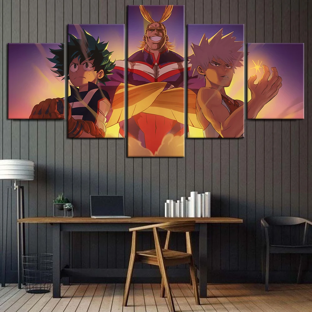 P ster De Anime De My Hero Academia Pintura Por N meros Pegatinas p-ster-de-anime-de-my-hero-academia-pintura-por-n-meros-pegatinas